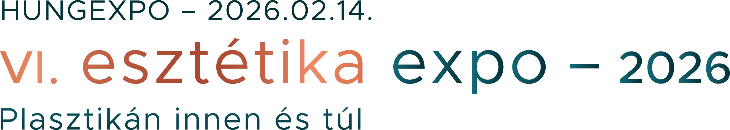 VI. Plasztika Esztétika Infónap & Expó